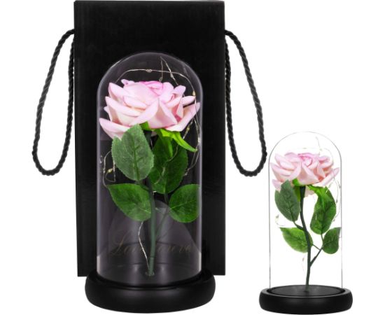 Mūžīgā roze stiklā Springos HA5157
