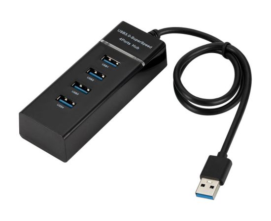 RoGer AD15651 USB 3.0 Hubs - Sadalītājs 4 x USB 3.0 / 5 Gbps