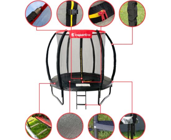Tramplīnu komplekts inSPORTline Flea PRO 183 cm Батуты и аксессуары