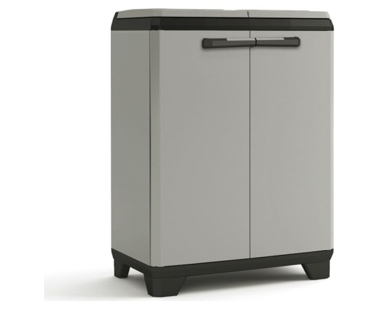 Keter Система сортировки отходов Planet 110L Система утилизации 68x39x92cm серый/черный