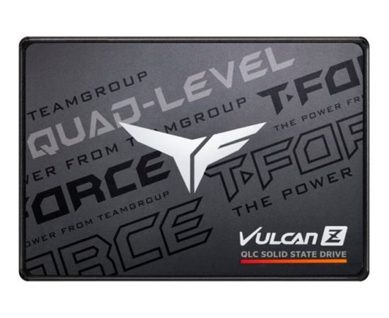 Team Group VULCAN Z QLC 4 TB, SSD (black/grey, SATA 6 Gb/s, 2.5)