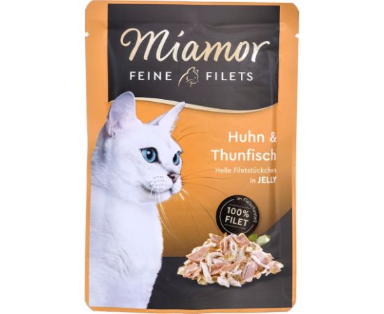 Miamor cats moist food Chicken with tuna 100 g