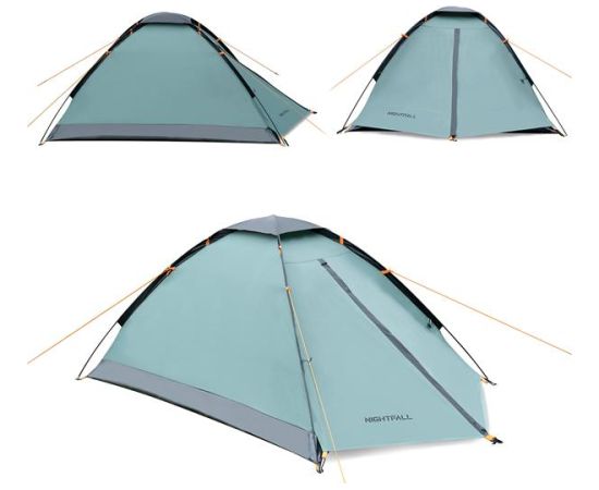 Telts NC6033 CAMPING TENT GREEN NIGHTFALL NILS CAMP