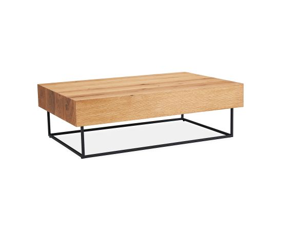 Coffee table BRONTE 120x80xH40cm, oak