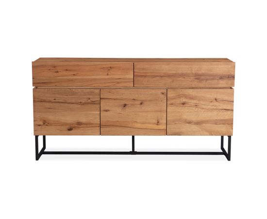 Sideboard BYRON 160x41xH80cm, oak