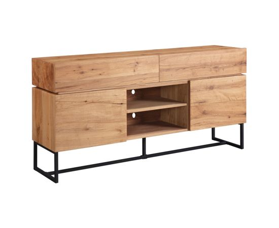 Sideboard BYRON 160x41xH80cm, oak