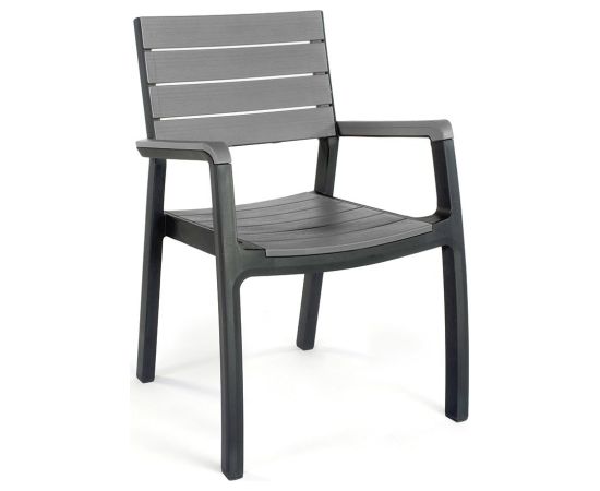 Keter Садовый стул Harmony Armchair серый/светло-серый