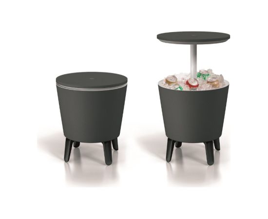 Keter Dārza bārs Cool Bar pelēks/balts Dārza galdi