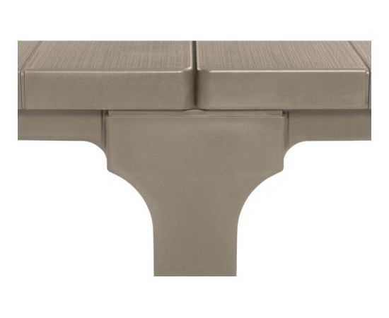 Keter Садовый стол Julie Double Table (2 конфигурации) бежевый