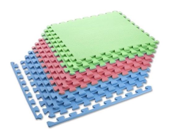 Puzzle mat multipack One Fitness MP10 green-blue-red