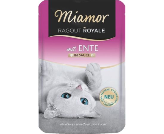 MIAMOR Ragout Royale Duck in sauce - wet cat food - 100g