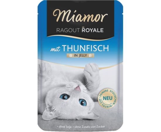 MIAMOR Ragout Royale Tuna in jelly - wet cat food - 100g