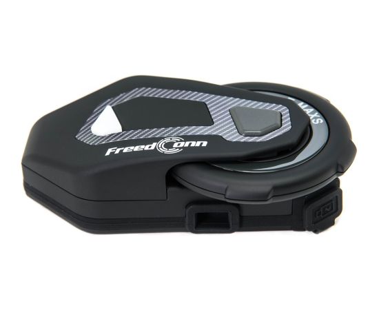 FREEDCONN T-MAX S V4 PRO SINGLE motorcycle intercom Black