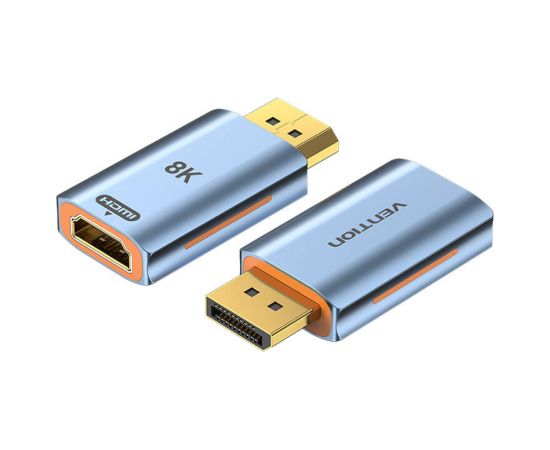 Adapter HDMI female to DisplayPort male Vention HFMH0 8K 60HZ (blue)