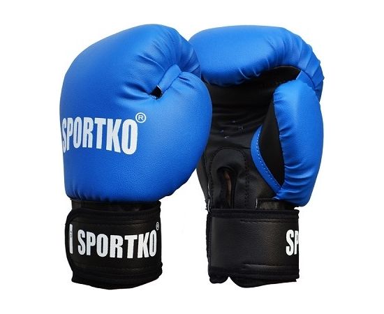 Boxing Gloves SportKO PD-1, Vinyl, 12oz, Blue