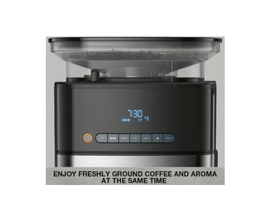 KRUPS KM832810 grind & brew kafijas automāts ar filtru un dzirnaviņām 1.25L melns