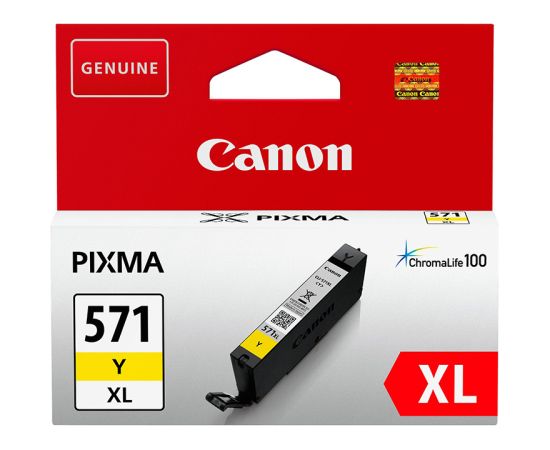 Canon CLI-571XLY (0334C001), dzeltens kārtridžs tintes printeriem