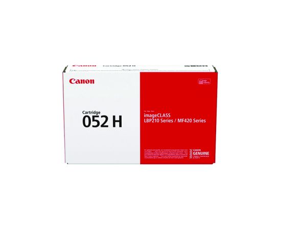 Toneris Canon CRG 052H (2200C002) melns kārtridžs lāzerprinteriem, 9200 lpp.