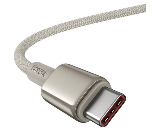 Cable USB-C to USB-C Baseus Tungsten Gold, 100W, 2m (gold)