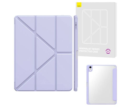 Baseus Minimalist Series IPad 10 10.9" protective case (purple)