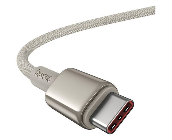 Cable USB-C to USB-C Baseus Tungsten Gold, 100W, 1m (gold)