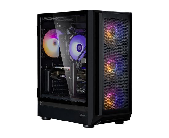 Zalman i6 Black, RGB fan x4 T/G