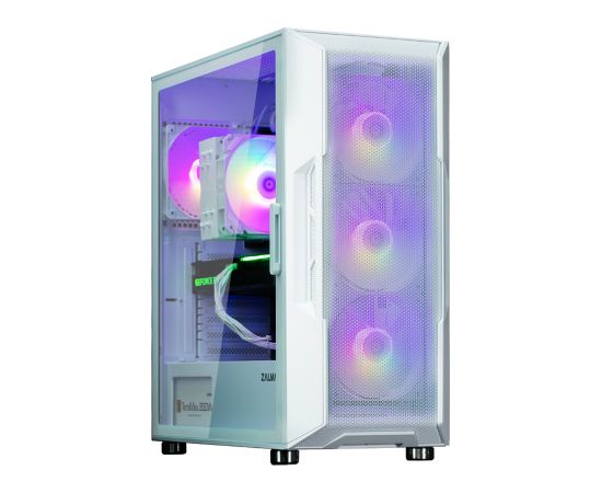 Zalman I3 NEO, ARGB fan x4 White