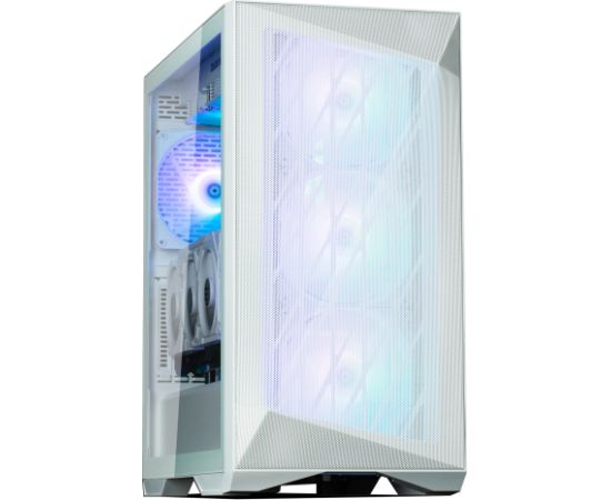 Zalman Z9 Iceberg MS ATX ARGB fan.x4, White