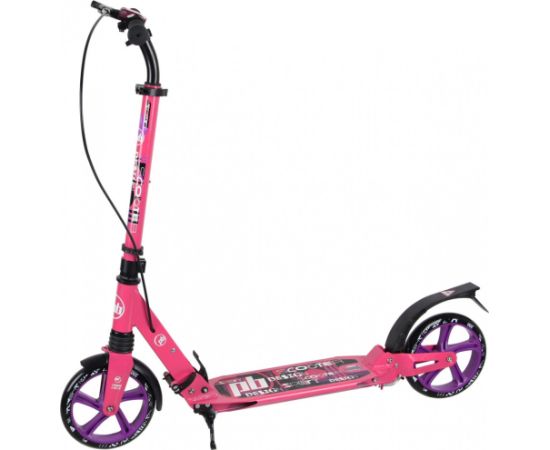 Skrejritenis Pb Damper 200mm amortizatorsx2 bremžu rozā Самокаты и скейтборды
