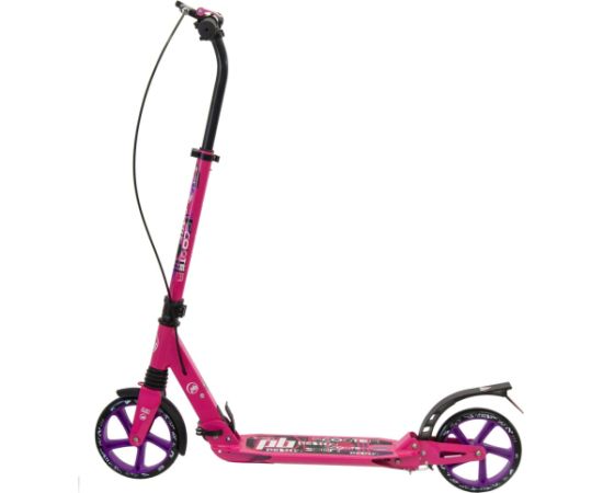 Skrejritenis Pb Damper 200mm amortizatorsx2 bremžu rozā Самокаты и скейтборды