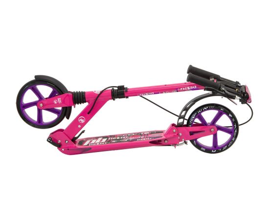 Skrejritenis Pb Damper 200mm amortizatorsx2 bremžu rozā Самокаты и скейтборды