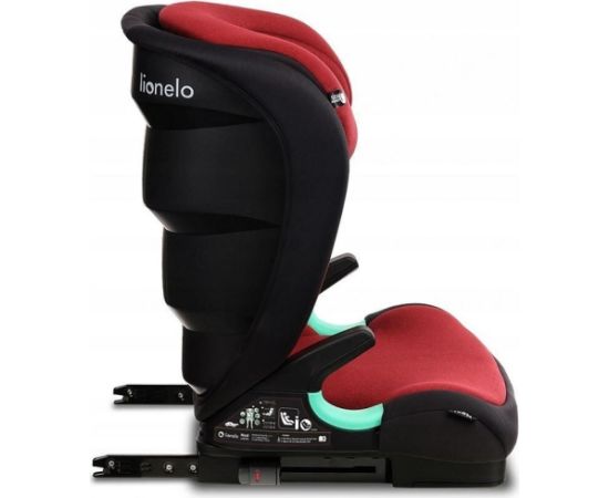 Car Seat Lionelo Neal Red Burgundy, 15-36kg