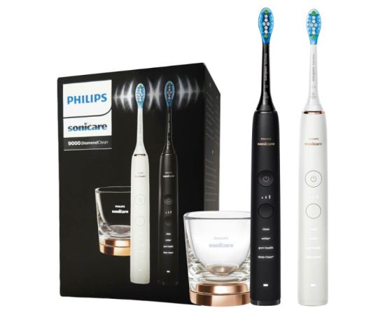 Philips HX9914/57 Sonicare DiamondClean 9000 2-pack sonic Zobu birstes