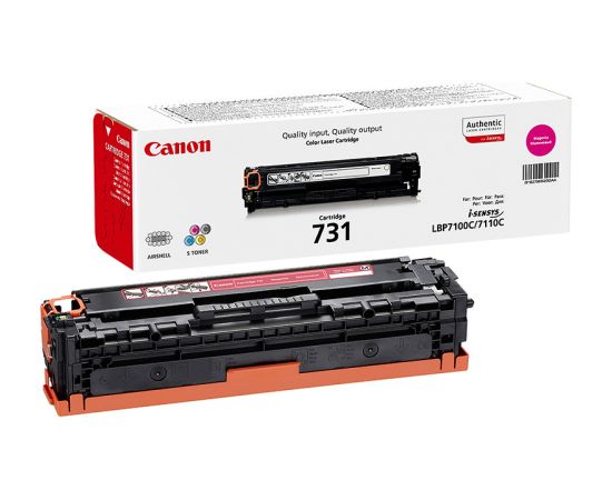 Toneris Canon CRG 731 (6270B002) sarkans kārtridžs lāzerprinteriem, 1500 lpp.