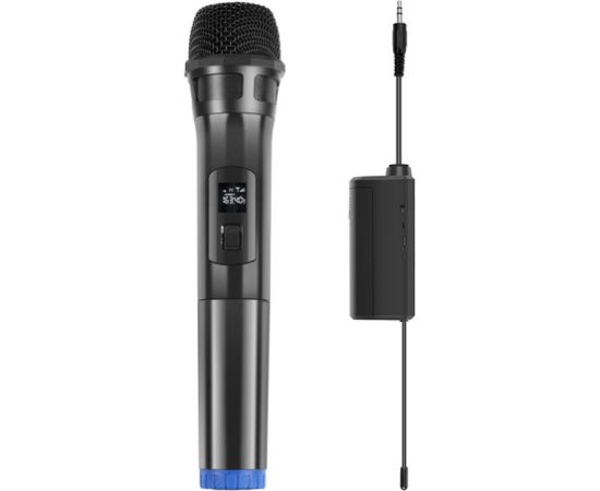 Wireless dynamic microphone UHF PULUZ PU628B 3.5mm (black)