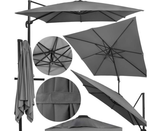 Dārza lietussargs Springos GU0050 300 X 300 CM