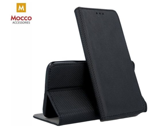 Mocco Smart Magnet Book Case Grāmatveida Maks Telefonam Apple iPhone 11 Melns