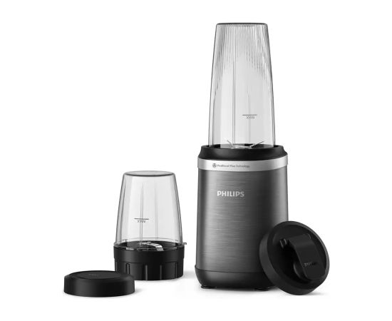 PHILIPS HR2766/00 5000 Series blenderis 1000W, melns (kompl. 2 krūzes)