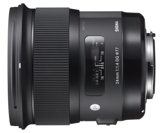 Sigma 24mm F/1.4 DG DN Art, Sony E-mount pilna kadra objektīvs