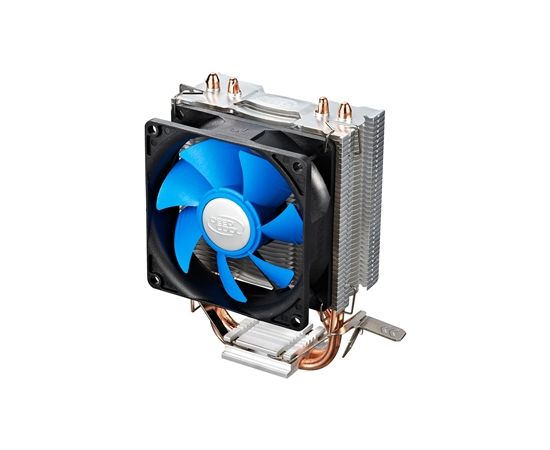 Deepcool  "Ice Edge Mini FS" universal cooler, 2 heatpipes, Intel Socket LGA1156 /1155/ 775 and AMD Socket FM1/AM3+/AM3/AM2+/AM2/940/939/754 deepcool "Iceedge mini FS"  Universal