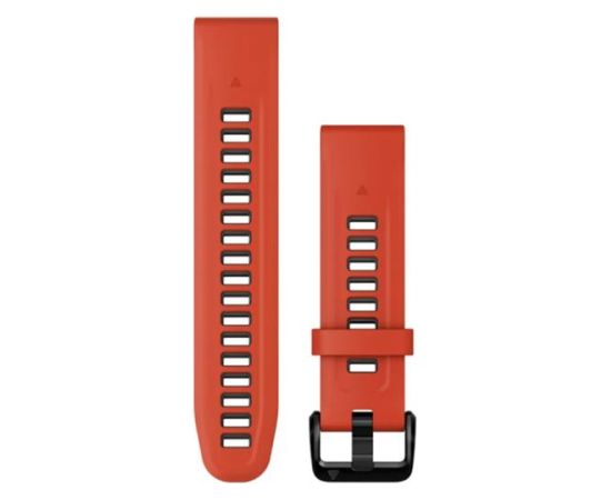 Garmin Acc,epixPRO (g2),20mm QuickFit Fl Red/Grpht Slcn Bnd,WW/Asia