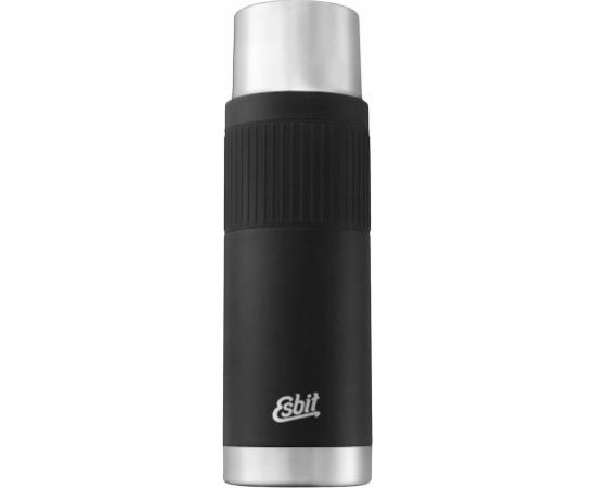 Esbit Sculptor Vacuum Flask With Sleeve 1 L / Melna / 1 L