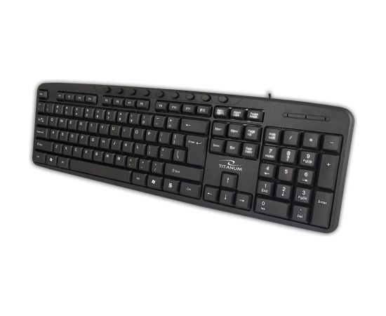 Esperanza Titanum TK111 USB multimedia keyboard Black