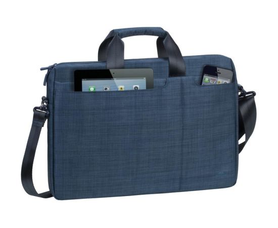 Rivacase 8335 notebook case 39.6 cm (15.6") Briefcase Blue