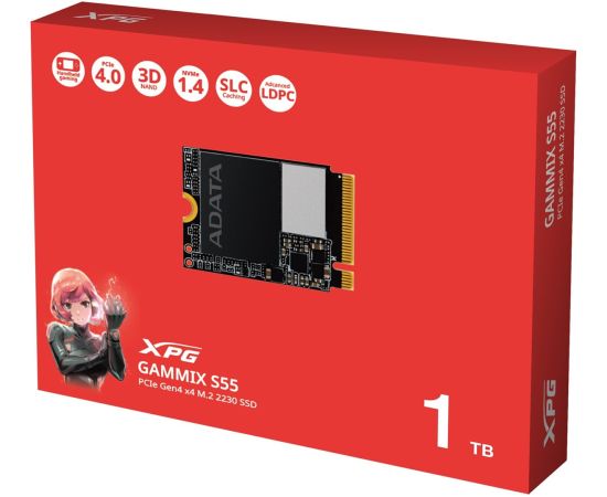 ADATA SSD GAMMIX S55 1TB Gen 4x4 2230