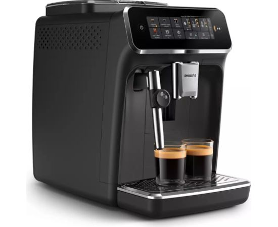 PHILIPS EP3324/40 3300 sērijas Espresso kafijas automāts, melns