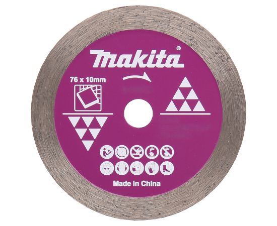 Dimanta griešanas disks Makita D-77263; 76x10 mm