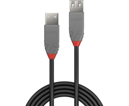 CABLE USB2 TYPE A 0.5M/ANTHRA 36701 LINDY