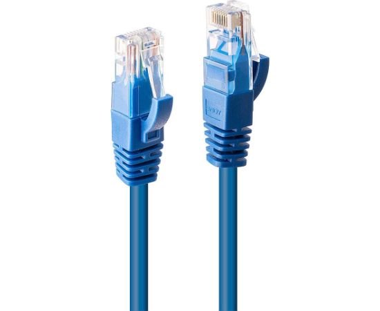 CABLE CAT6 U/UTP 0.5M/BLUE 48016 LINDY