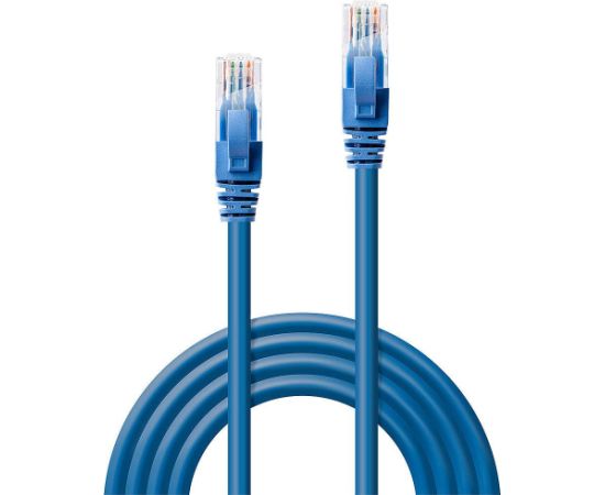 CABLE CAT6 U/UTP 0.5M/BLUE 48016 LINDY